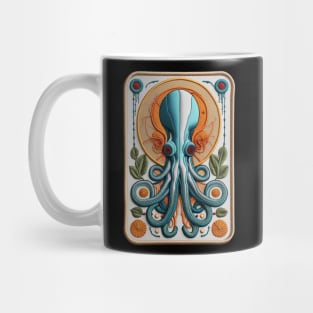 Mesmerized Octopi Embroidered Patch Mug